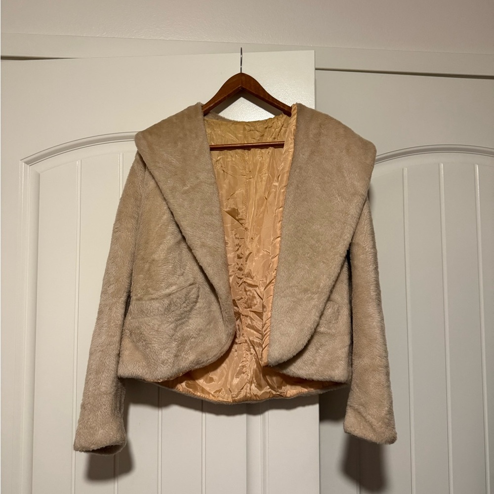 Vintage Faux Fur Women's Jacket